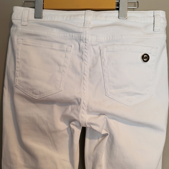 NWOT Michael Kors White Jeans, Size 6 (30x29) - Picture 5 of 7